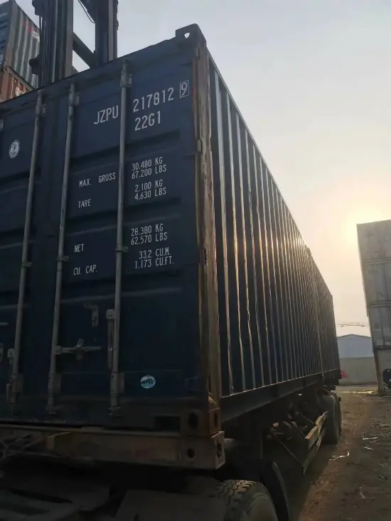 Морской контейнер 20 футов DC - БУ (стандартный), артикул JZPU2178129