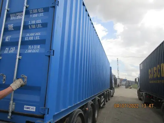 Грузовой морской контейнер, 12 метровый, Новый, 40 футов HC (высокий), артикул KIOWWEVOPA