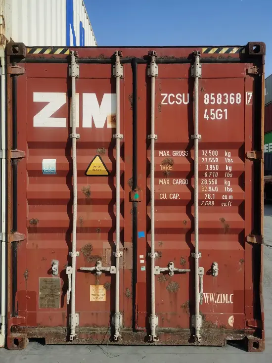 Контейнер терминальный, БУ - 40 футов HC (высокий), артикул TSTYWNMKAT