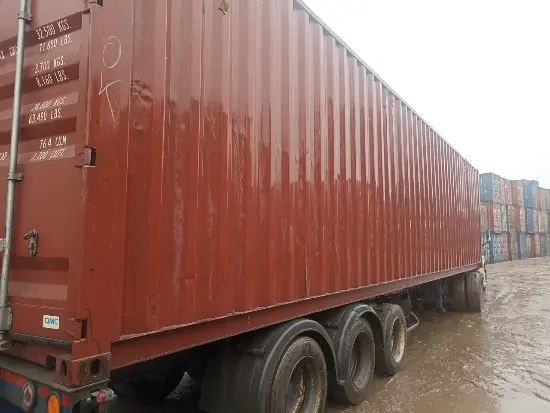 Контейнер морской - IICl - 2020 год, 40 футов HC (высокий), артикул YQWZUNDFPE