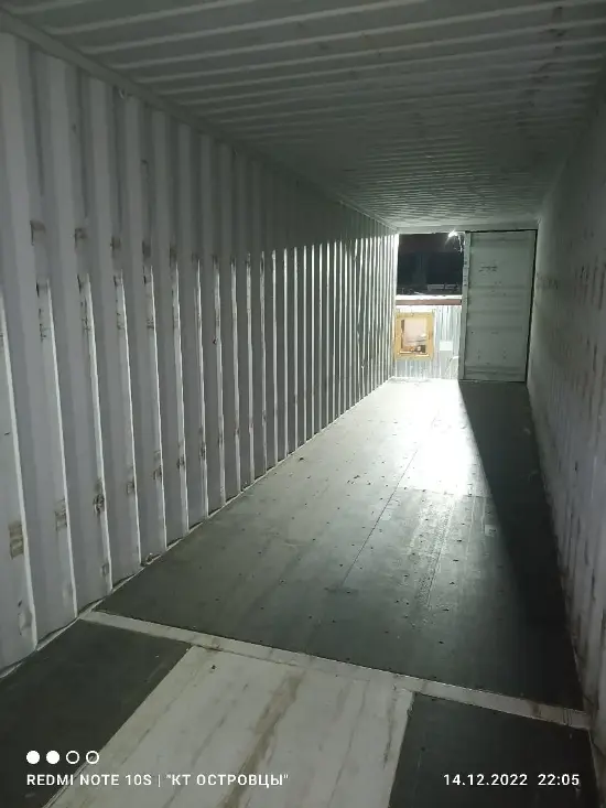 Морской сухогрузный крупнотонажный контейнер - 40 футов HC (высокий, IICL), артикул RTRWYWBOPZ