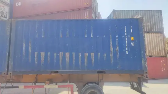 Морской сухогрузный контейнер, Б/У - 20 футов DC (стандартный), артикул RDSWOPRTEY