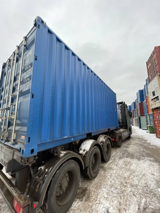 Контейнер 20 футов Dry Cube - One way (стандартный), артикул WSXYUTYORT