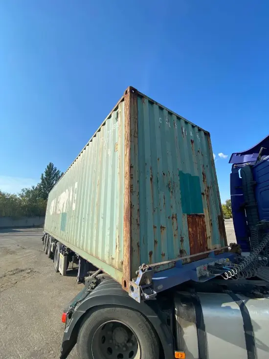 Контейнер грузовой морской 40 футов НC (Высокий, Б/У, 2,9 м), артикул CCLU7001839