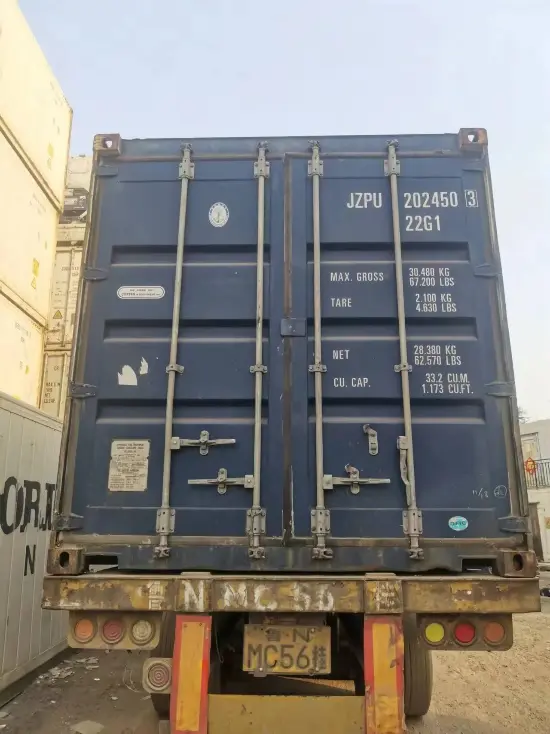 Контейнер 20 футов DC - 2010 - 2012 г. (стандартный), артикул JZPU2024503