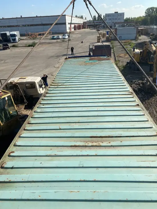 Грузовой морской контейнер, б/у 40 футов НC (Высокий), артикул CCLU7016736