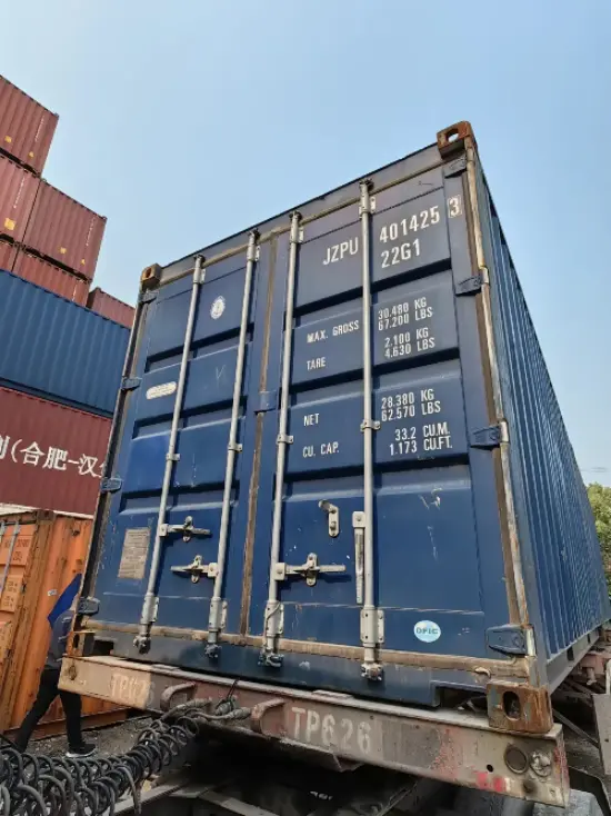 Контейнер 20 футов DC, терминальный с КБК (стандартный), артикул DSWDUIKERT