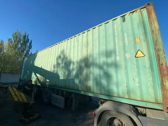 Контейнер морской крупнотонажный, Б/У, 40 футов НC (высокий), артикул DFCU6818050
