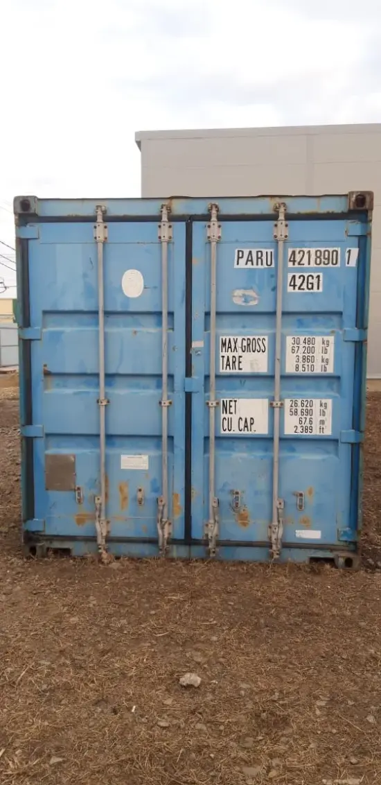 Контейнер 40 футов - складской (под склад) DC (cтандартный), артикул PQWPEXERUR