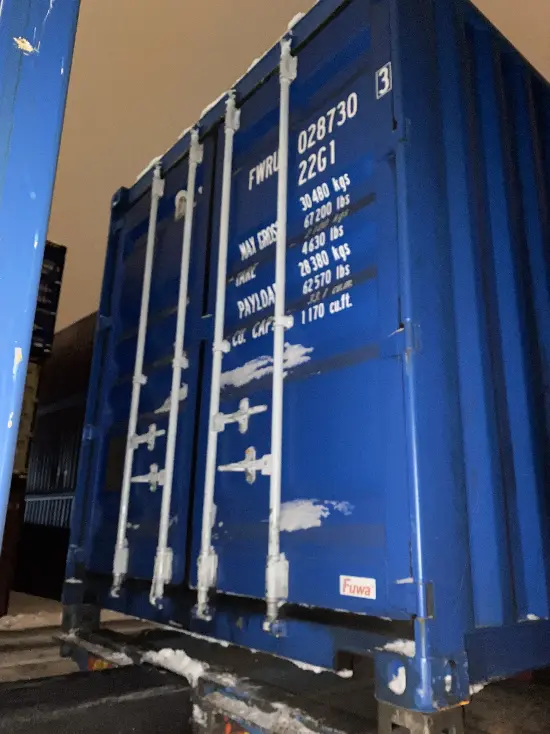 Морской контейнер - 2022 год, 20 фут. DC (высота 2,6 м.) Морской контейнер - 2022 год, 20 фут. DC (высота 2,6 м.)