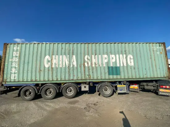 Контейнер грузовой морской 40 футов НC (Высокий, Б/У, 2,9 м), артикул CCLU7001839