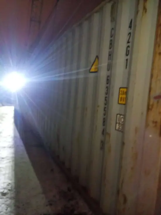 Контейнер морской, 40 футов DC, Б/У (cтандартный, высота 2,6 метра), артикул MERSREWTIO